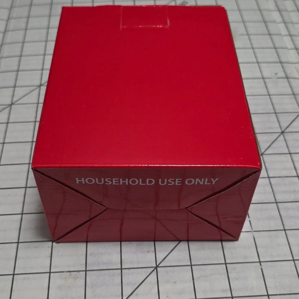 Compact Red Waffle Maker, Mini Gingerbread Man Maker, Dash, NIB
